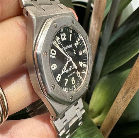 AUDEMARS PIGUET REF14790ST ROYAL OAK MILITARY .